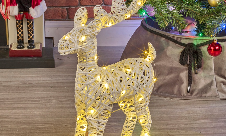 Image 32: LED Standing Christmas Reindeer