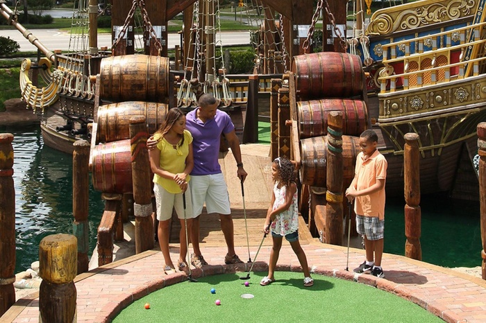 pirates cove mini golf