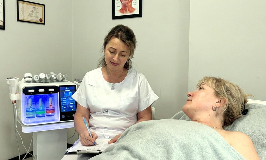 Image 5: Oczyszczanie wodorowe, Karboksy peeling dla Twarz , Szyja i więcej