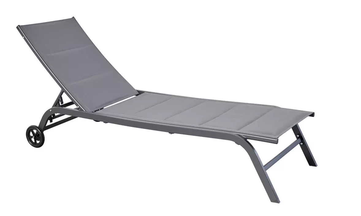 Lot de 2 transats en aluminium AUCKLAND, Kokoon