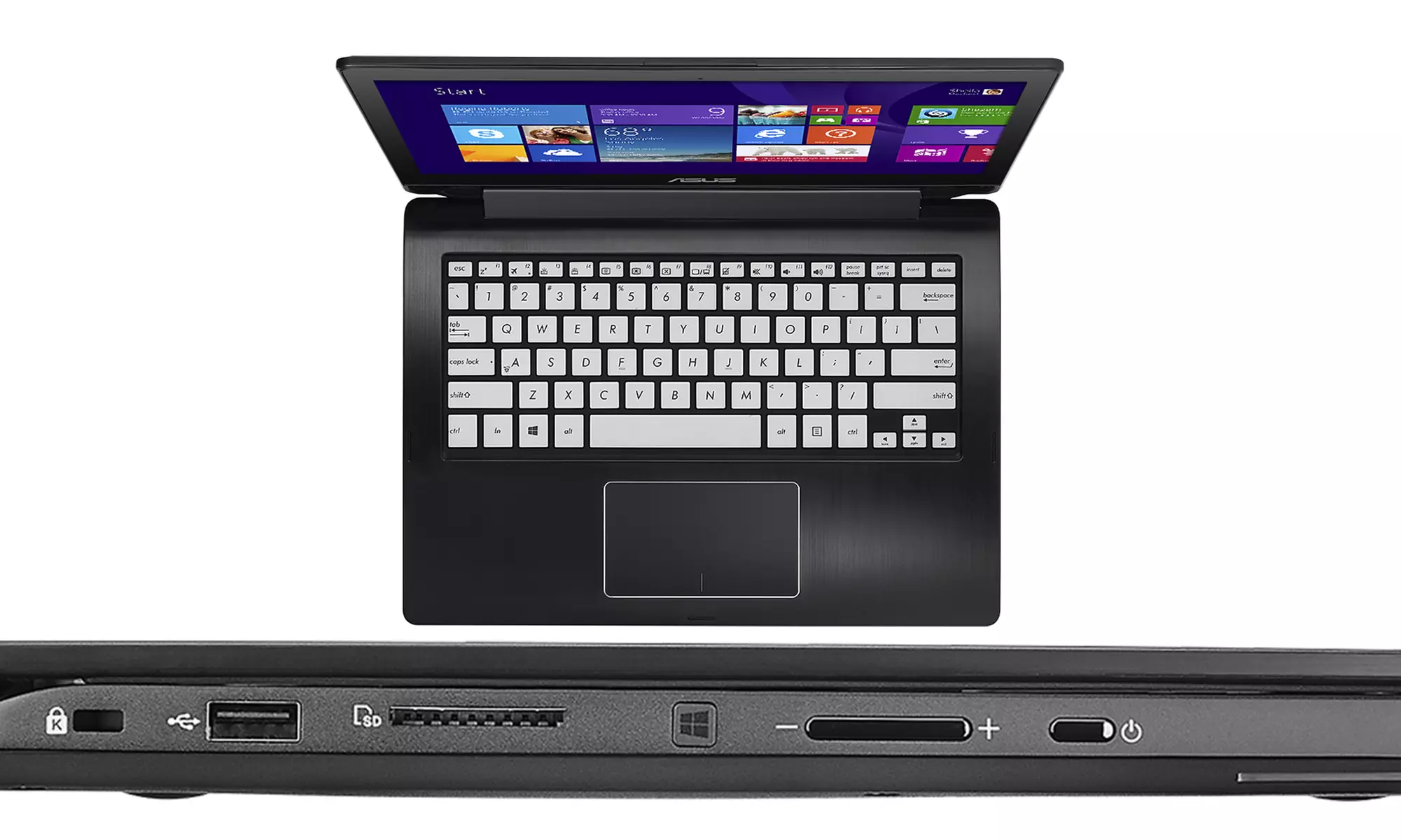 ASUS Flip 13.3" Touchscreen Laptop with Intel Core i5 Processor, 8GB RAM & 500GB Hard Drive (Manufacturer Refurbished) - Second Medium