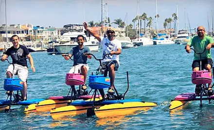 One-Hour Hydrobike Rental for One or Two from Pacific Coast Hydrobikes (Half Off) - Primary Image