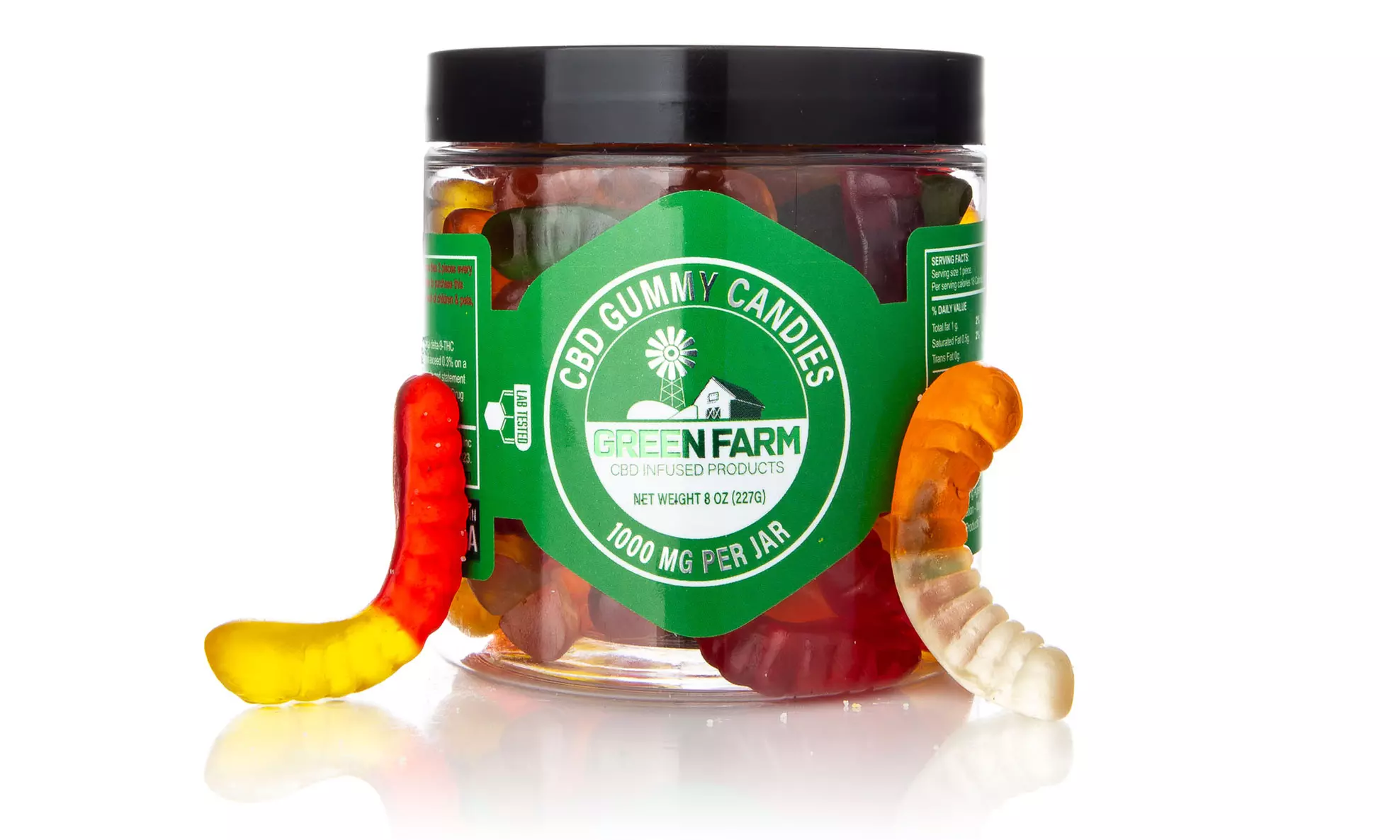 Green Farm Tasty Gummies for Sleep and Anxiety from Green Farm (500MG-5000MG)