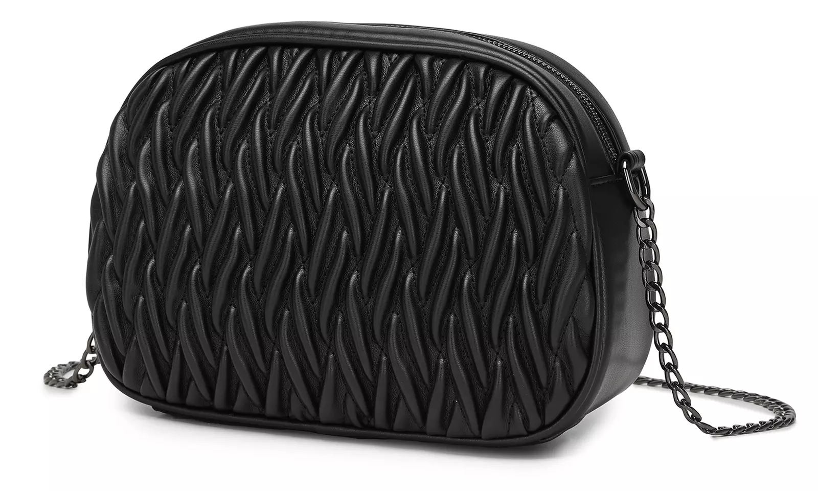 Soft Lady's Crossbody Shoulder Bag With Long Strap