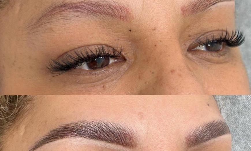 Image 3: Sparkle This Holiday with Brow Lamination & Optional Tint