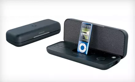 $39 for a Memorex PurePlay Portable Speaker for iPod and iPhone ($69.99 List Price) - Second Medium