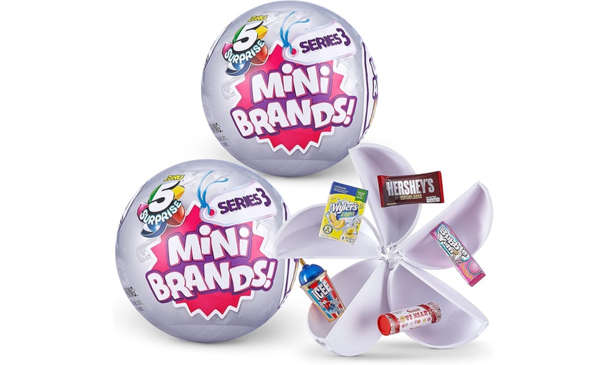 Image 3: One or Two 5 Surprise Mini Brands Series 3 Collectibles
