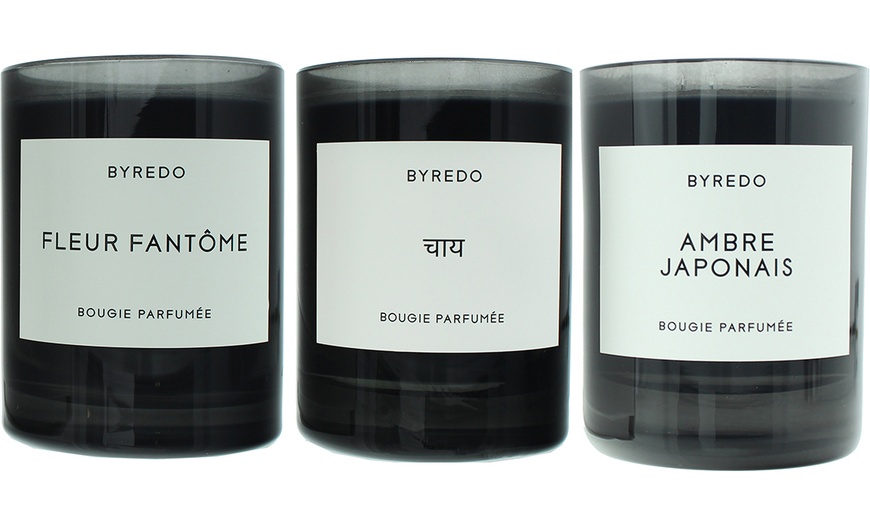 Image 1: Byredo Scented Candle 240g in Gift Box