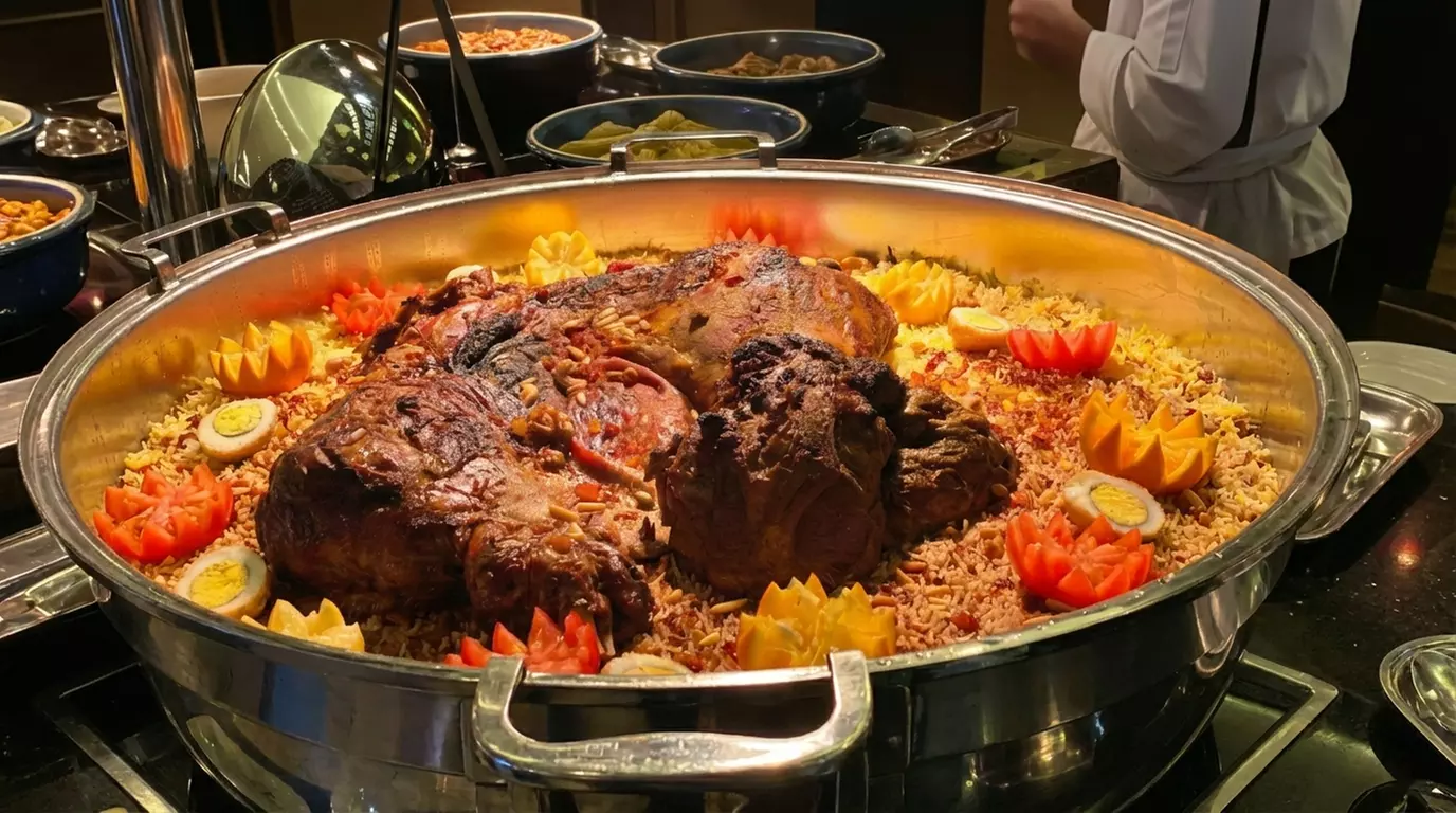 4* Iftar Buffet with Ramadan Beverages for a Child or Up to 4 Adults