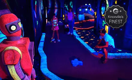 $25 for Four Hours of Laser Tag, Go-Karting, and Mini Golf at Lazer Port Fun Center in Pigeon Forge (Up to $240 Value) - Primary Image