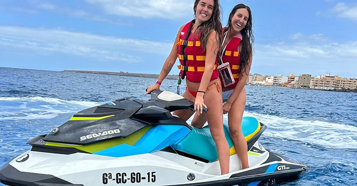 Excursión en moto de agua en Tenerife