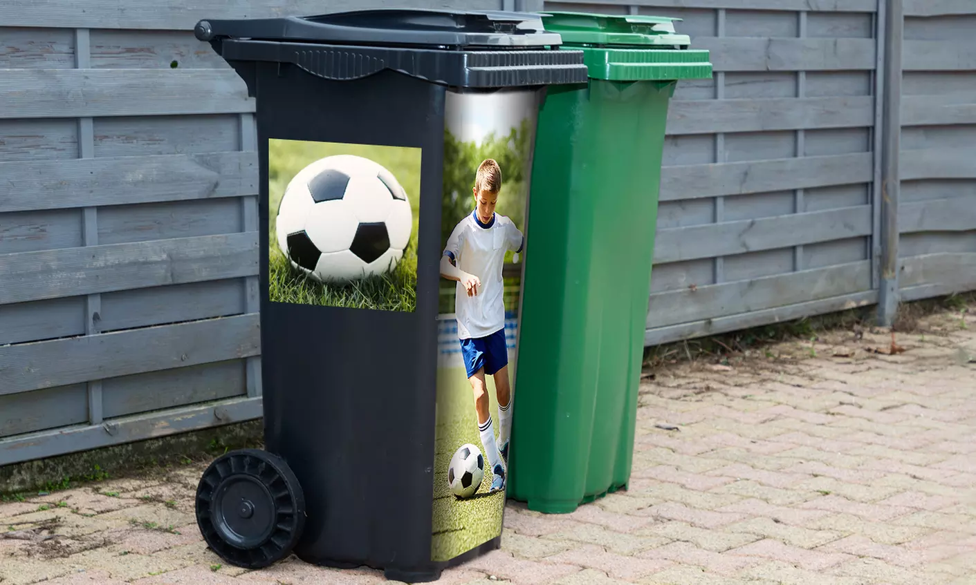 Autocollant pour poubelle, taille au choix avec Hello Déco - Image 5