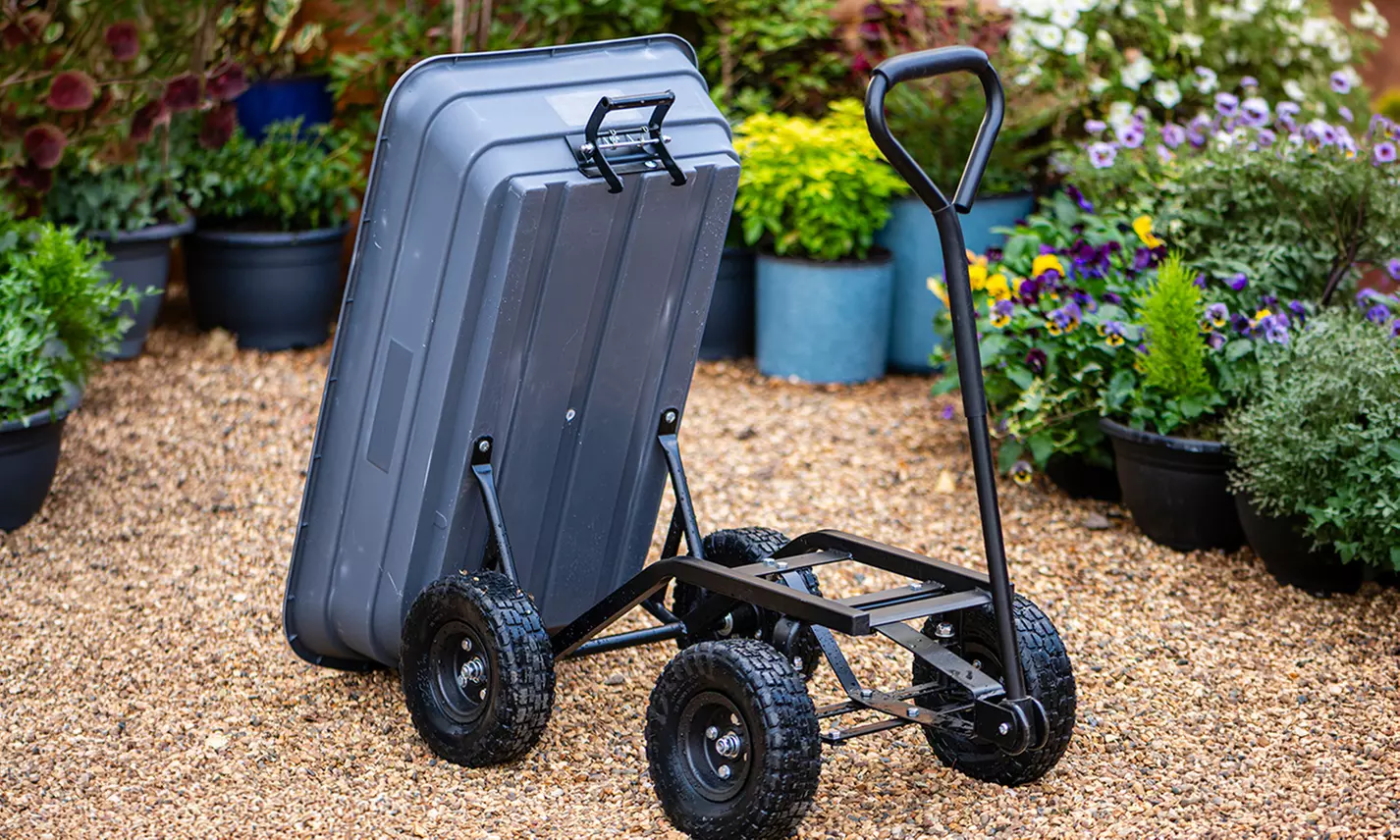 Garden Gear Heavy Duty Garden Cart and Wheelbarrow Collection
