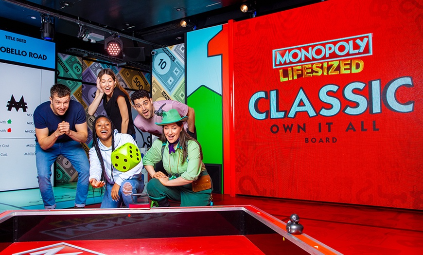 Image 1: Monopoly Lifesized Experience – Play, Compete & Dine