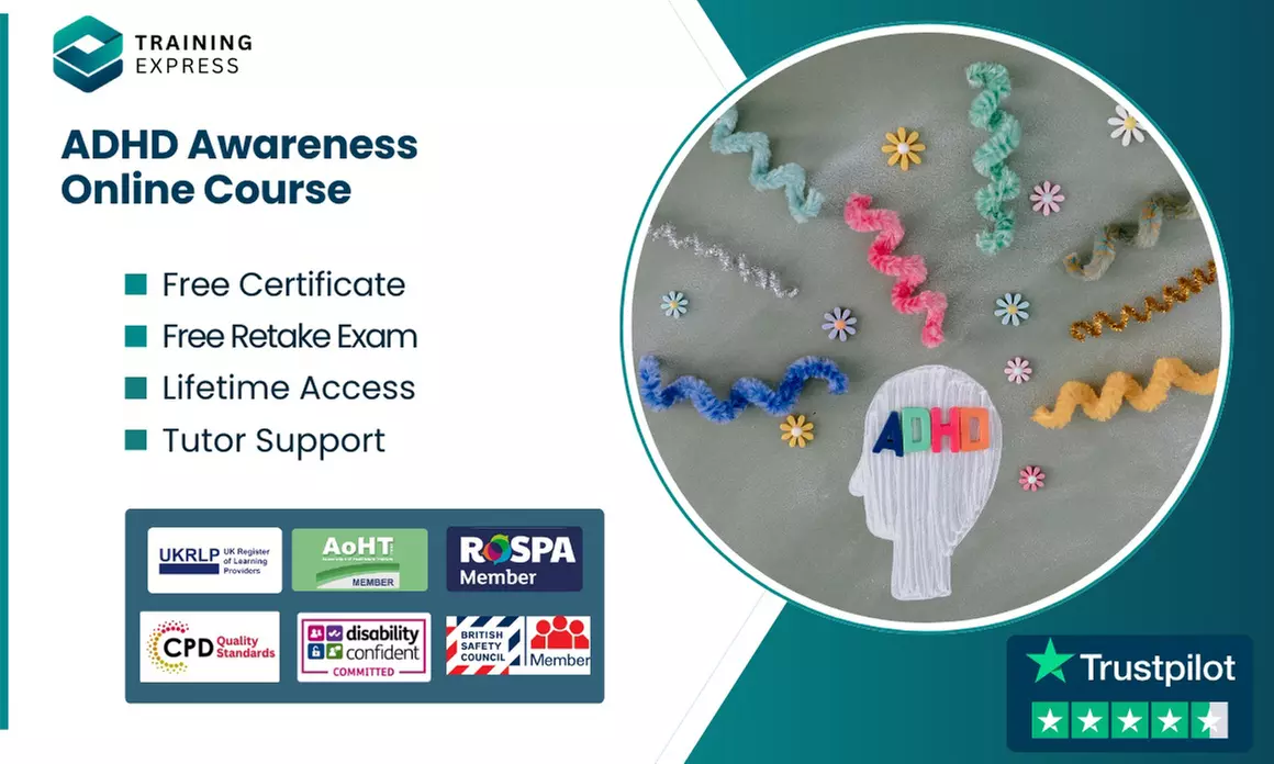 Dive into ADHD Awareness Online Course or Access to Lifetime Membership to 2000+ Courses (Up to 40% Off) - Primary Image