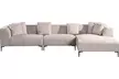 Home Deluxe Ecksofa „Torino“ in Beige in L-Form links oder rechts - Second Medium