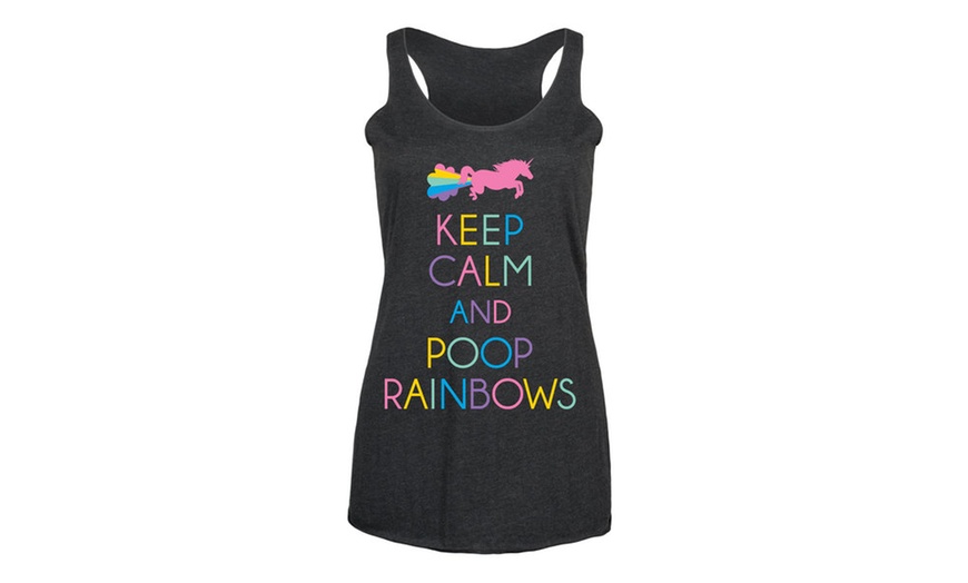 Women's Unicorn-Themed Tank Top | Groupon