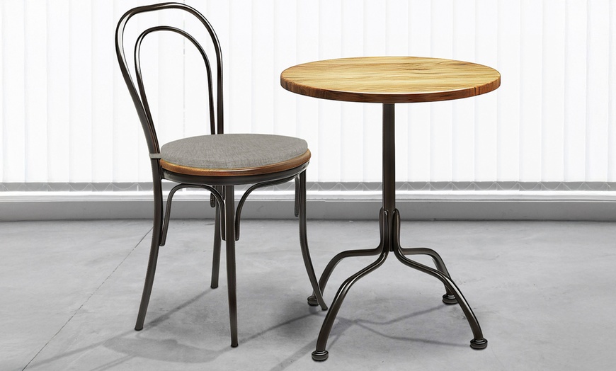 Image 1: Set di 4 cuscini sedia sfoderabili