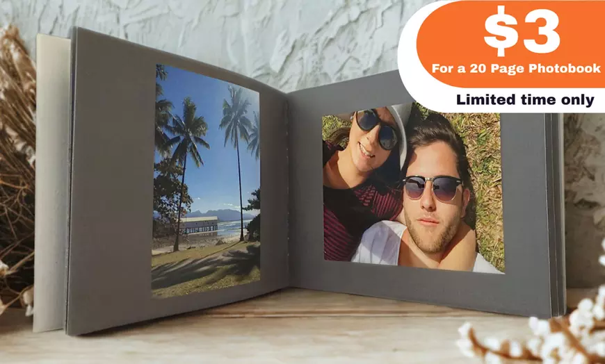 Image 1: $3 for a 20-Page Photobook
