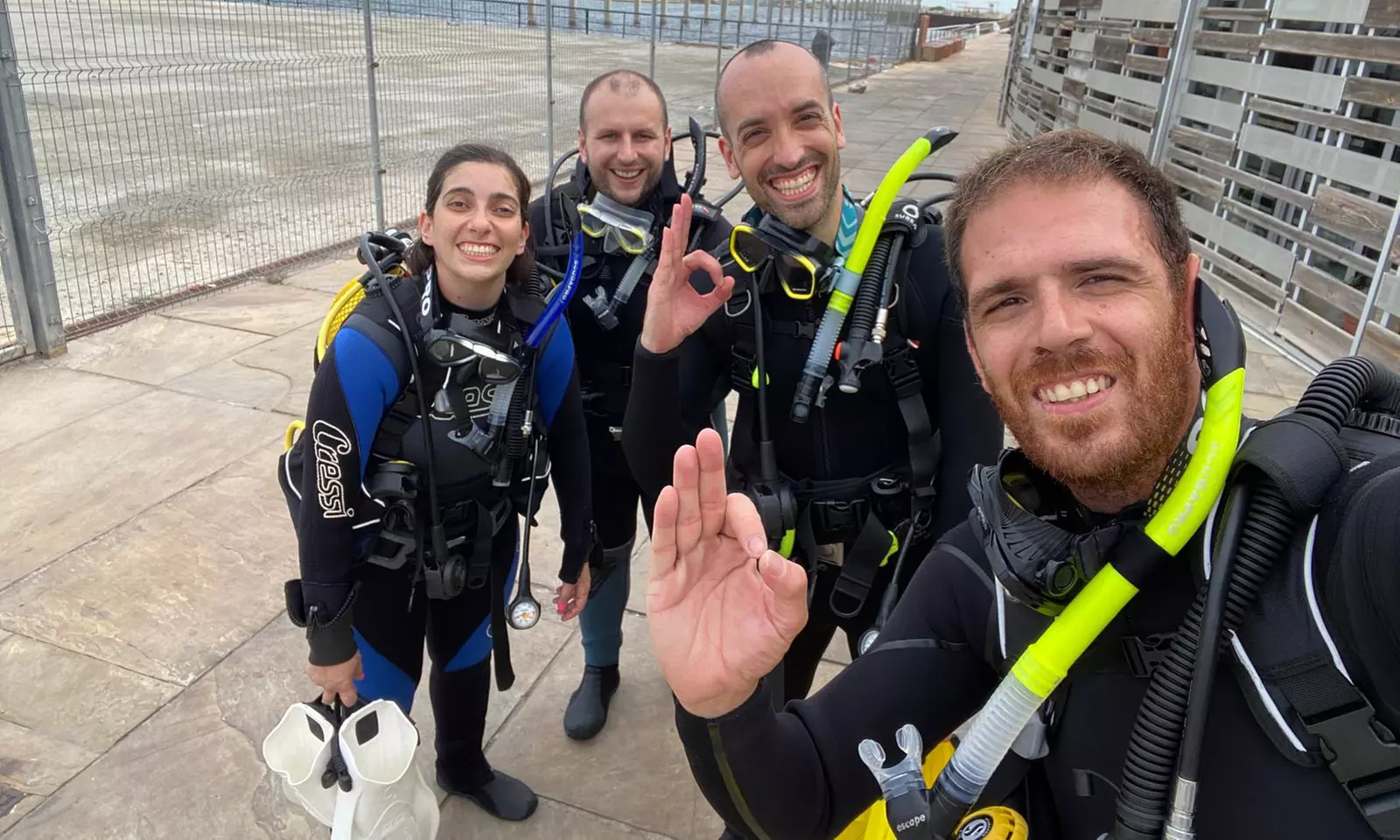 Curso CMAS Star Diver (hasta 25 m) Open Water con certificación para 1