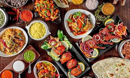 For 1 - 3 course Indian menu incl. Rice, naan, soft drink - DESI SQUARE