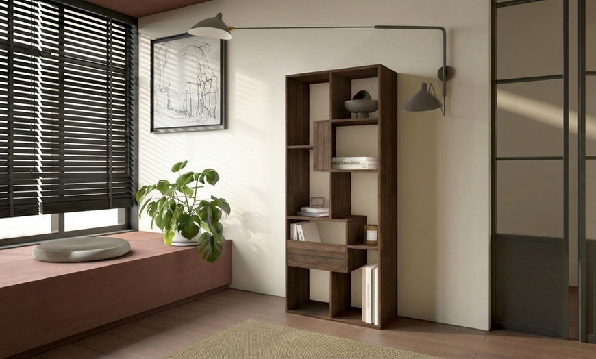 Image 47: Multi-Position Designer Bookcase
