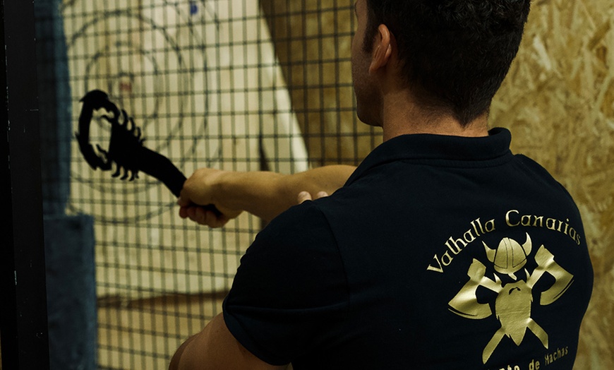 Image 9: Lanzamiento de hacha para 1, 2 o 4 personas