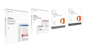 Microsoft Office 2016 and 2019