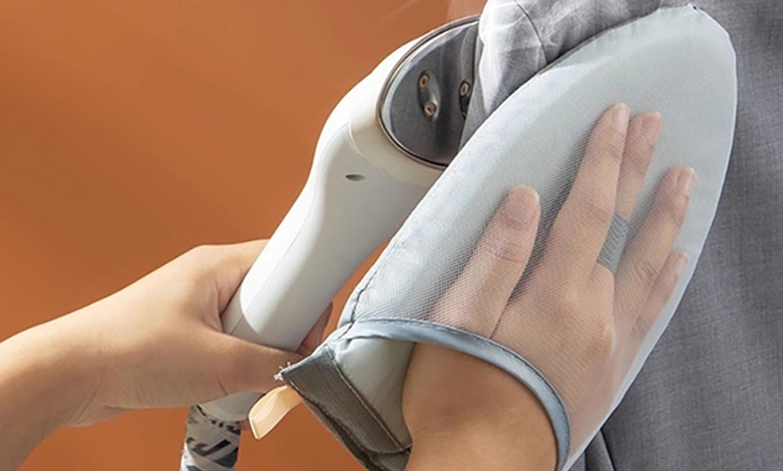 Image 4: 2Pcs Clothing Steamer Gloves