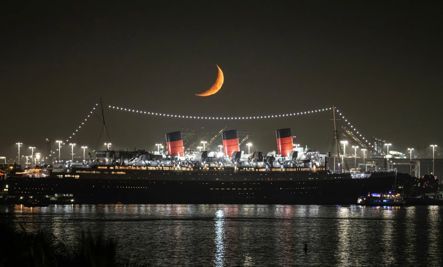 Image 1: See Haunted Landmarks with Ghostly Waters Boat Tour at Long Beach