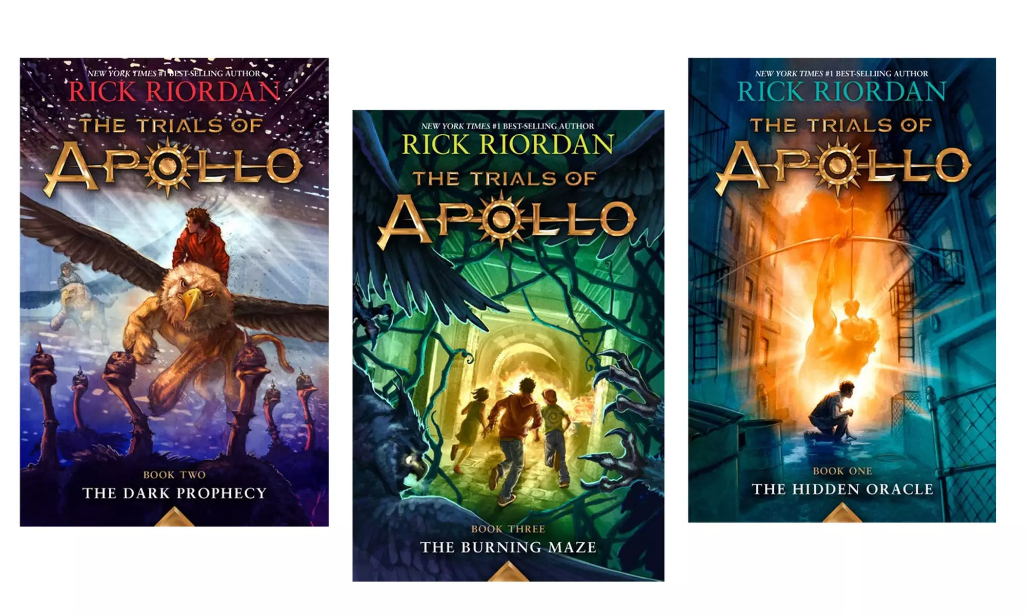 The Trials of Apollo Series Kids' Books 1–3 - Primary Image