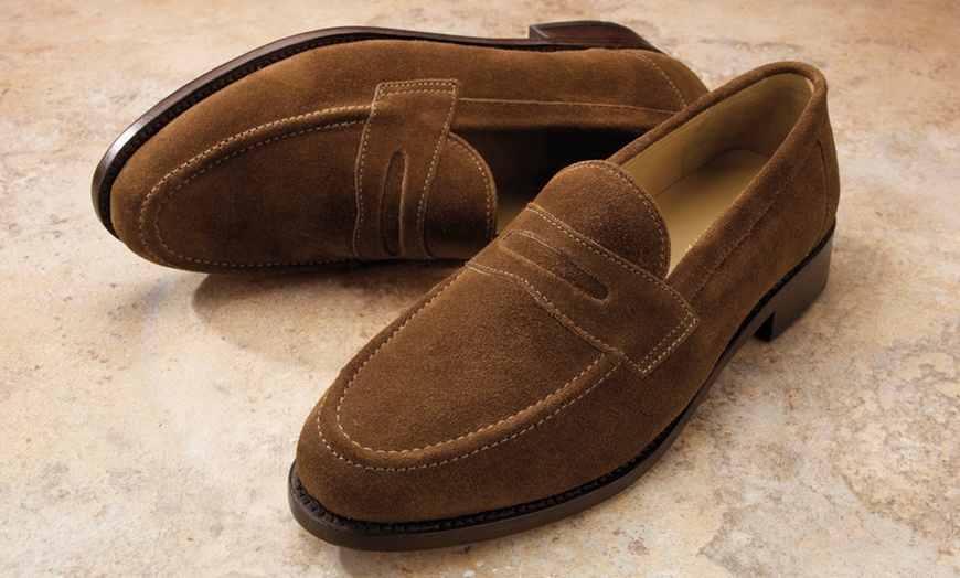 Image 6: Men's Handmade Leather Shoes