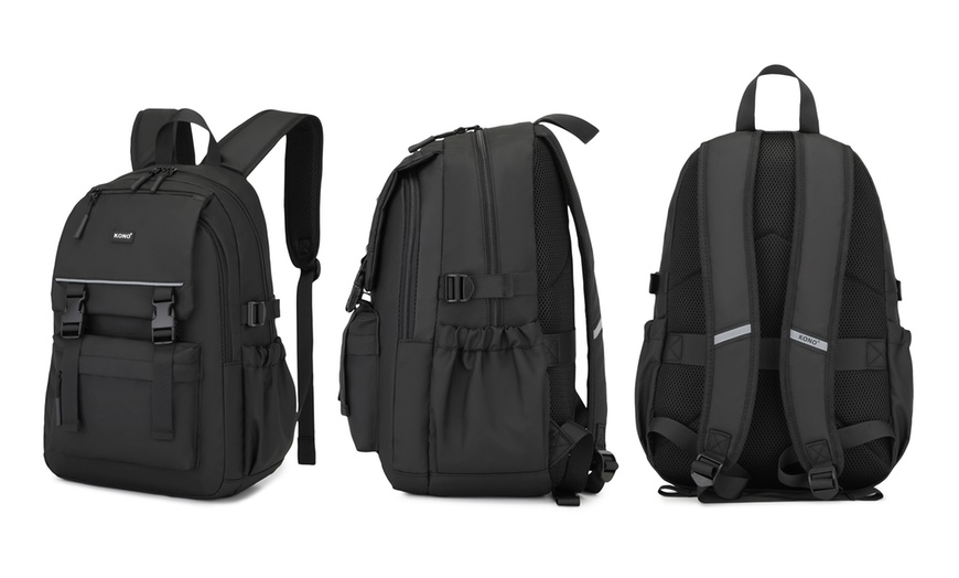 Image 3: Water-Resistant Backpack