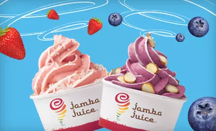 $5 for Two Medium Whirl’ns Frozen Yogurts with Two Toppings Each at Jamba Juice ($10.50 Value) - Primary Image