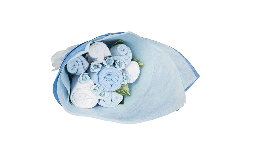 Image 3: Baby Welcome Bouquet Gift Set