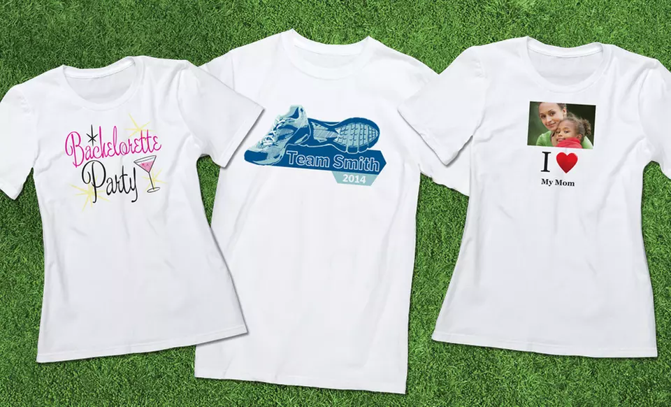 Custom Printed Premium Men's or Women's T-Shirt from Vistaprint - Primary Image