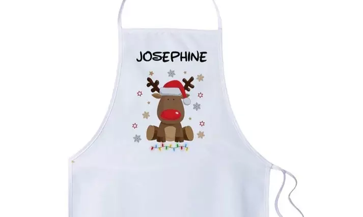 Customized Christmas Aprons for Children and Adults!