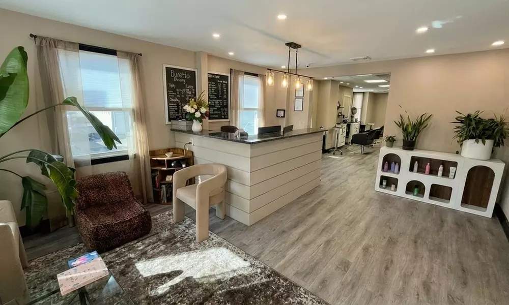 Get Haircut, Blowout, Highlight, Root Touch Up, & All Over Hair Color