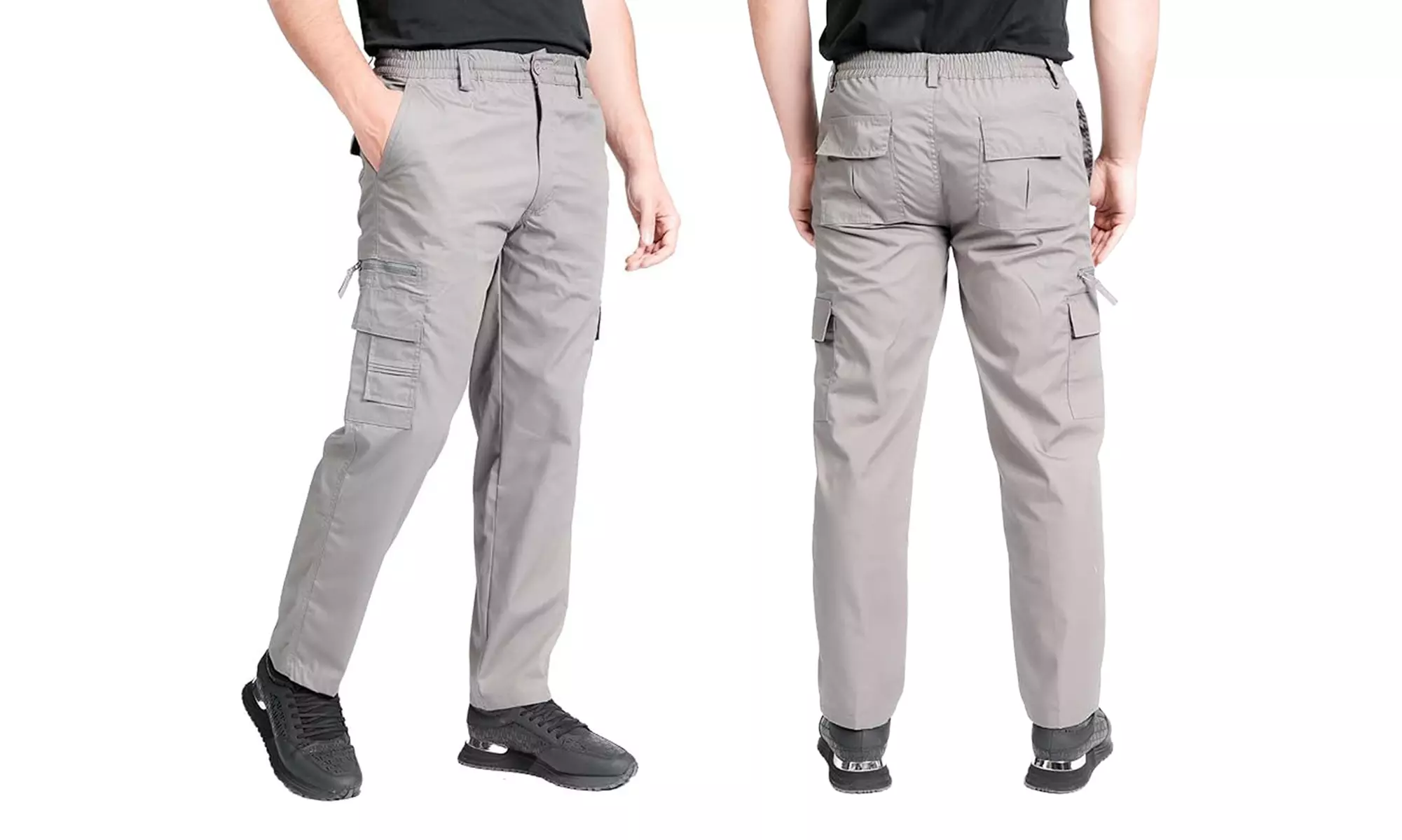 Men’s Cargo Combat Trousers with Multi Pockets
