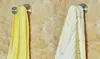 4 Pieces Stainless Steel Wall-Mount Robe Hook Coat Hook Towel Wall Hook
