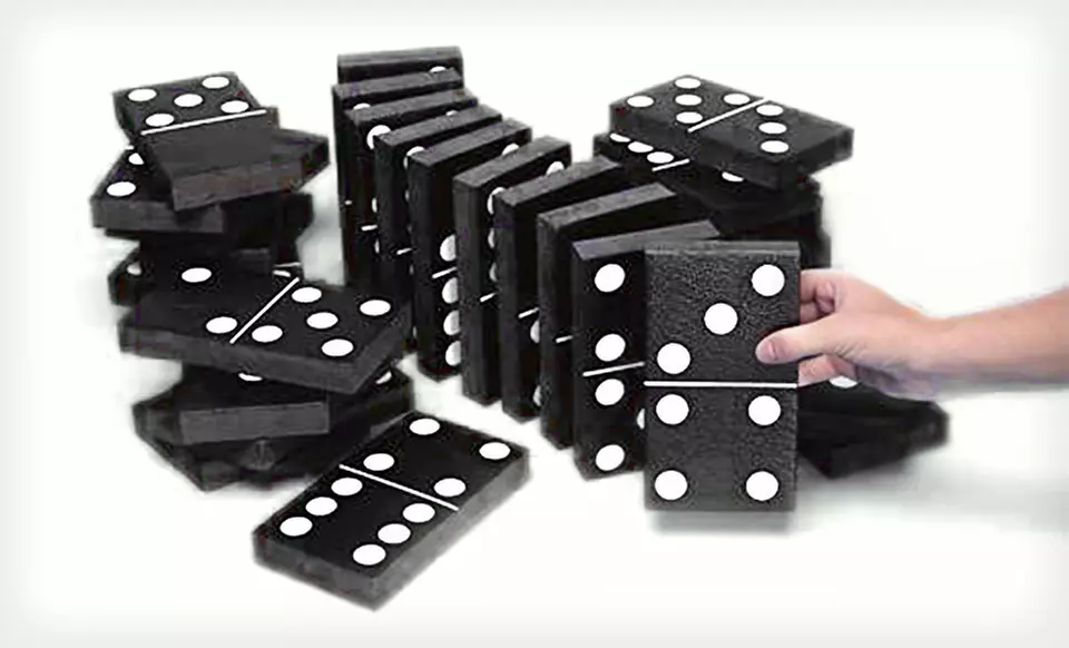 $14 for a Set of 28 Jumbo Foam Dominoes ($27.99 List Price) - Image 3