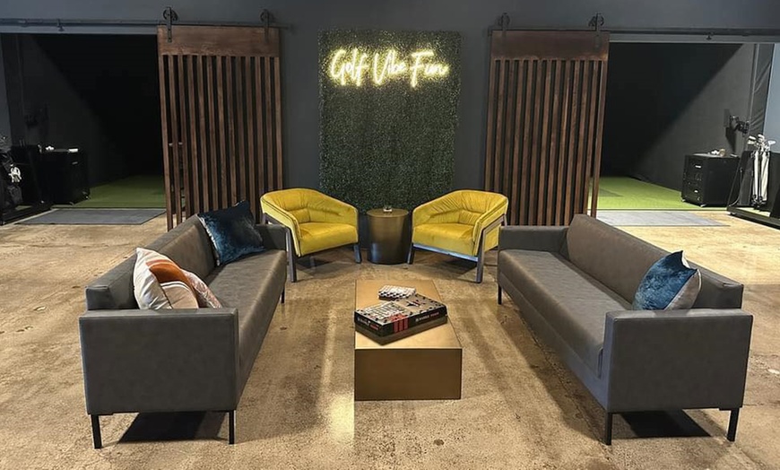 Image 3: Indoor Golf Meets Music Lounge: One or Two Hour Bay Rental for Up To 4