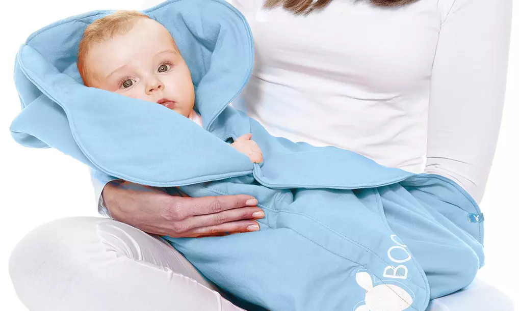 Couverture bébé fleur multi-usage de Wallaboo - Primary Image