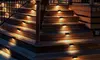 Solar Deck Lights Waterproof Led Solar Lamp for Outdoor Stairs Step Fences