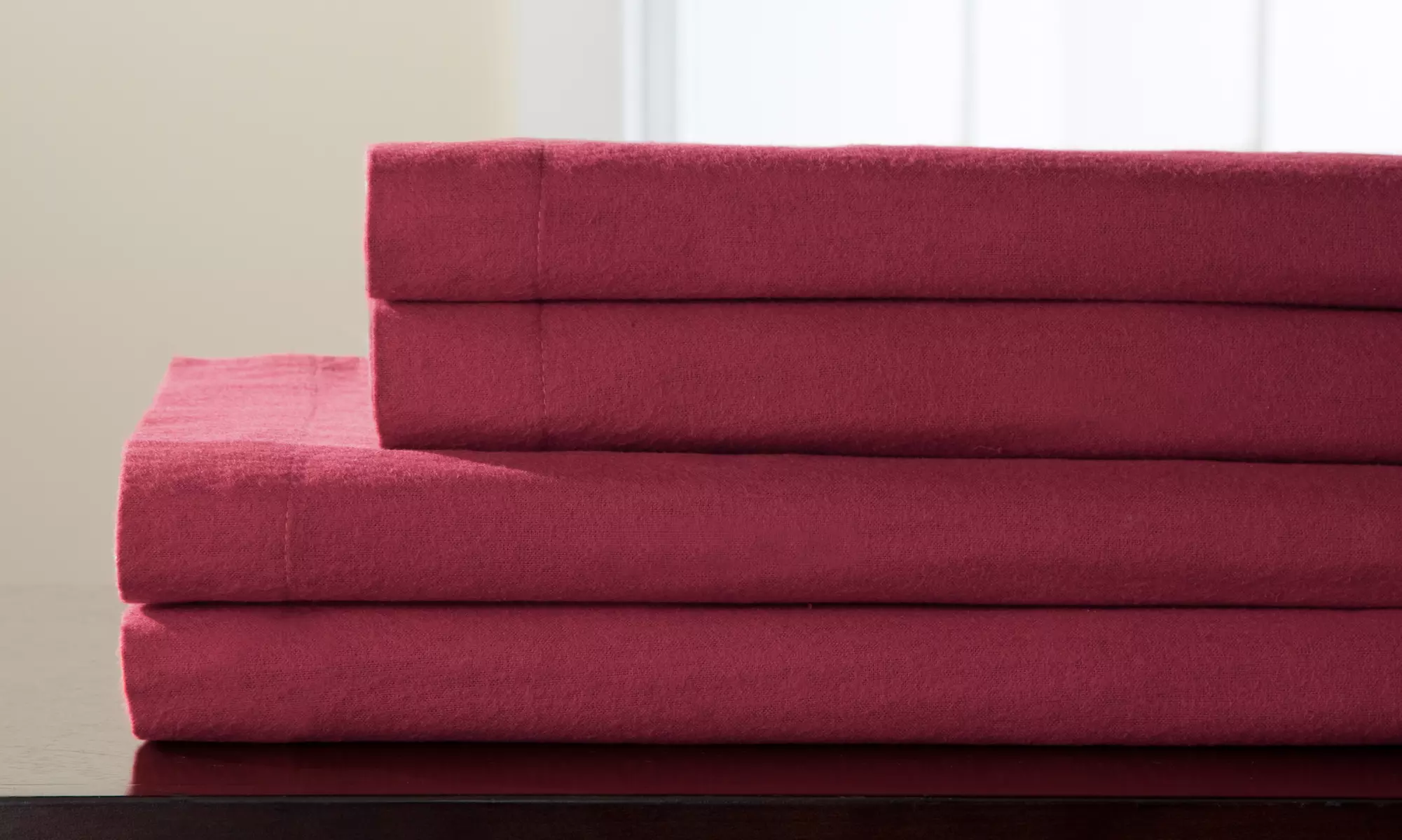 Wexley Home 100% Cotton Flannel Sheet Set - Primary Image