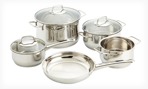 8-Piece Stainless Steel Cookware Set