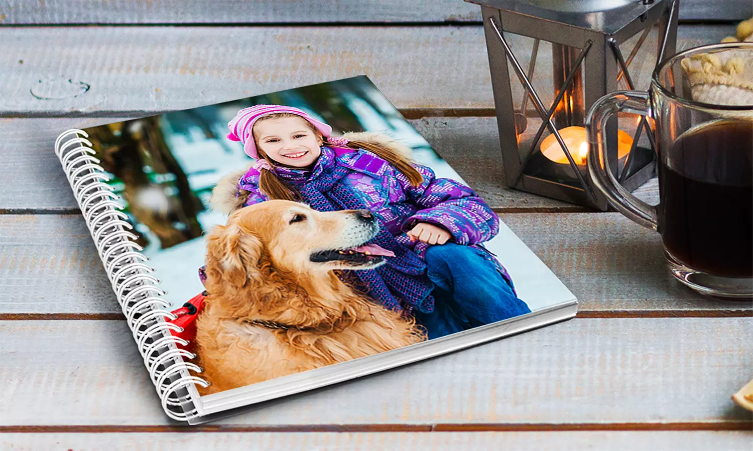 A4 Spiral Bound Photobook