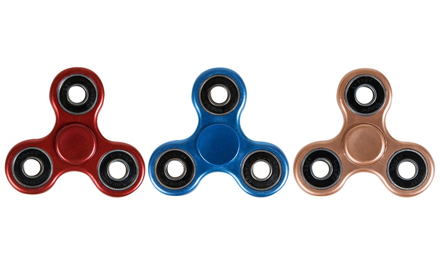 Image 3: Three Freestyle Fidget Finger Spinners