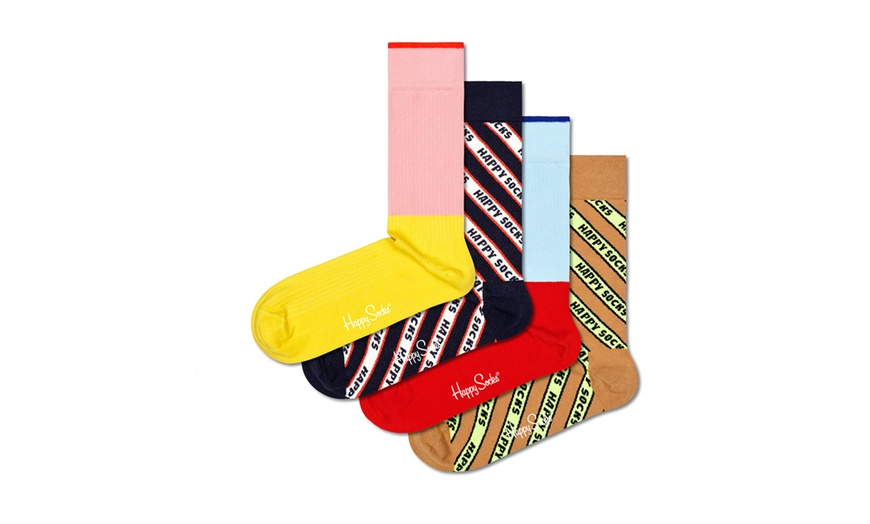 Image 31: Lot de 4 paires de chaussettes Happy Socks