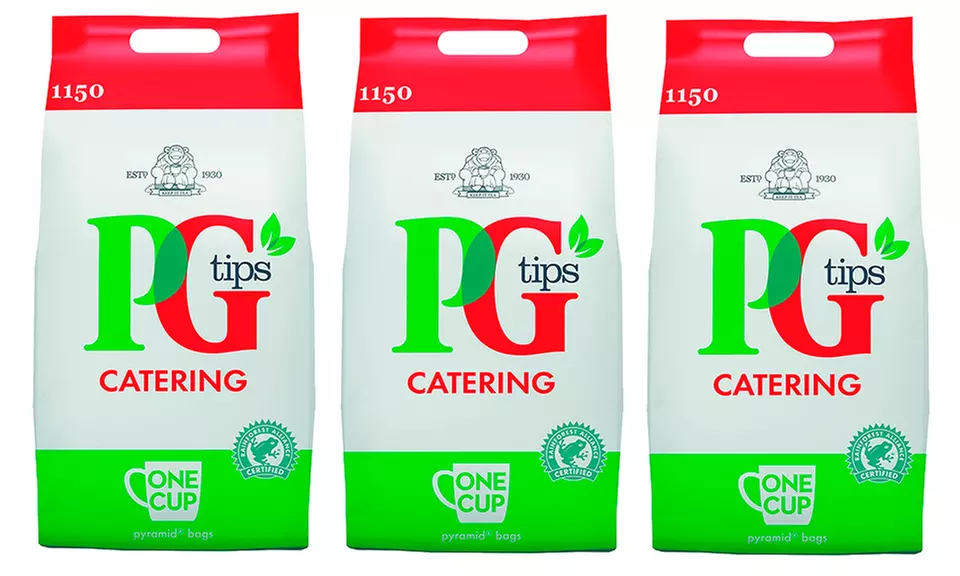 PG Tips 1150 or 2300 Pyramid Catering Teabags - Primary Image